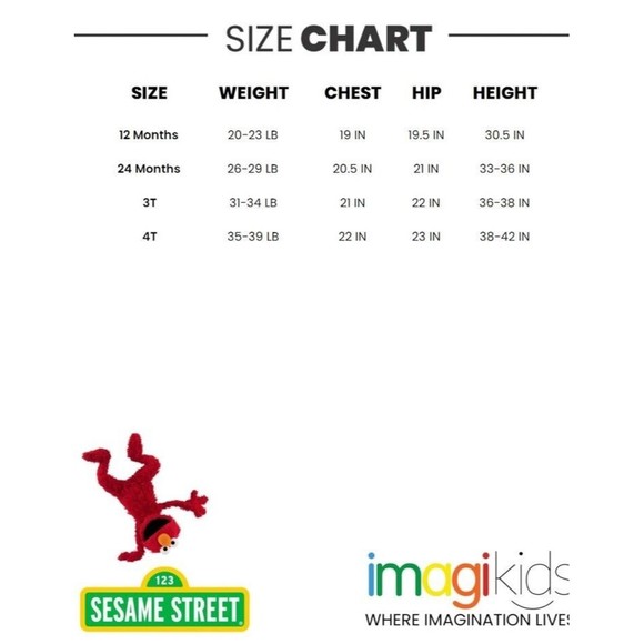 Sesame Street Elmo Jacket 12 Month Red Coat Puffer - Picture 7 of 7